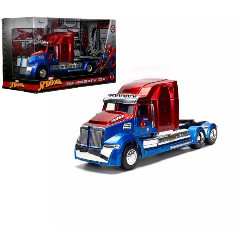 Jada Toys - 1:24 Marvel Spider-Man - Hollywood Rides - Western Star 5700XE